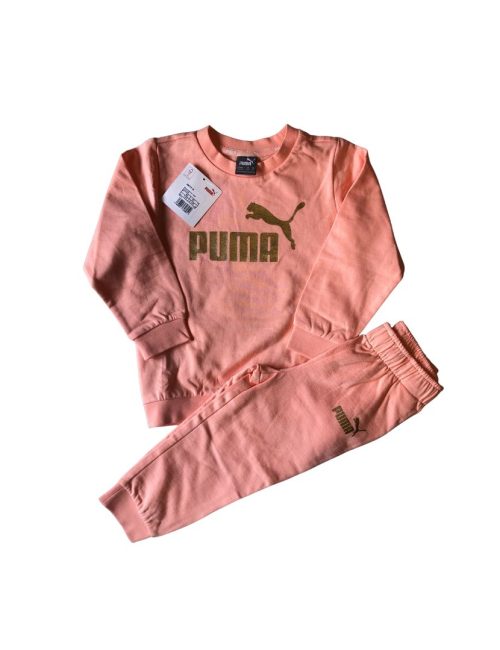 kislany-szabadido-szett-arany-puma-logoval